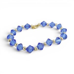 Light Blue Crystal Stones Bracelet