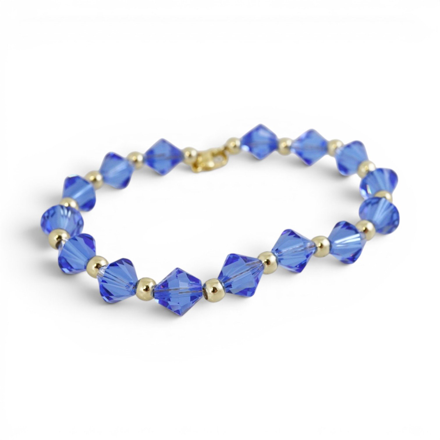 Light Blue Crystal Stones Bracelet