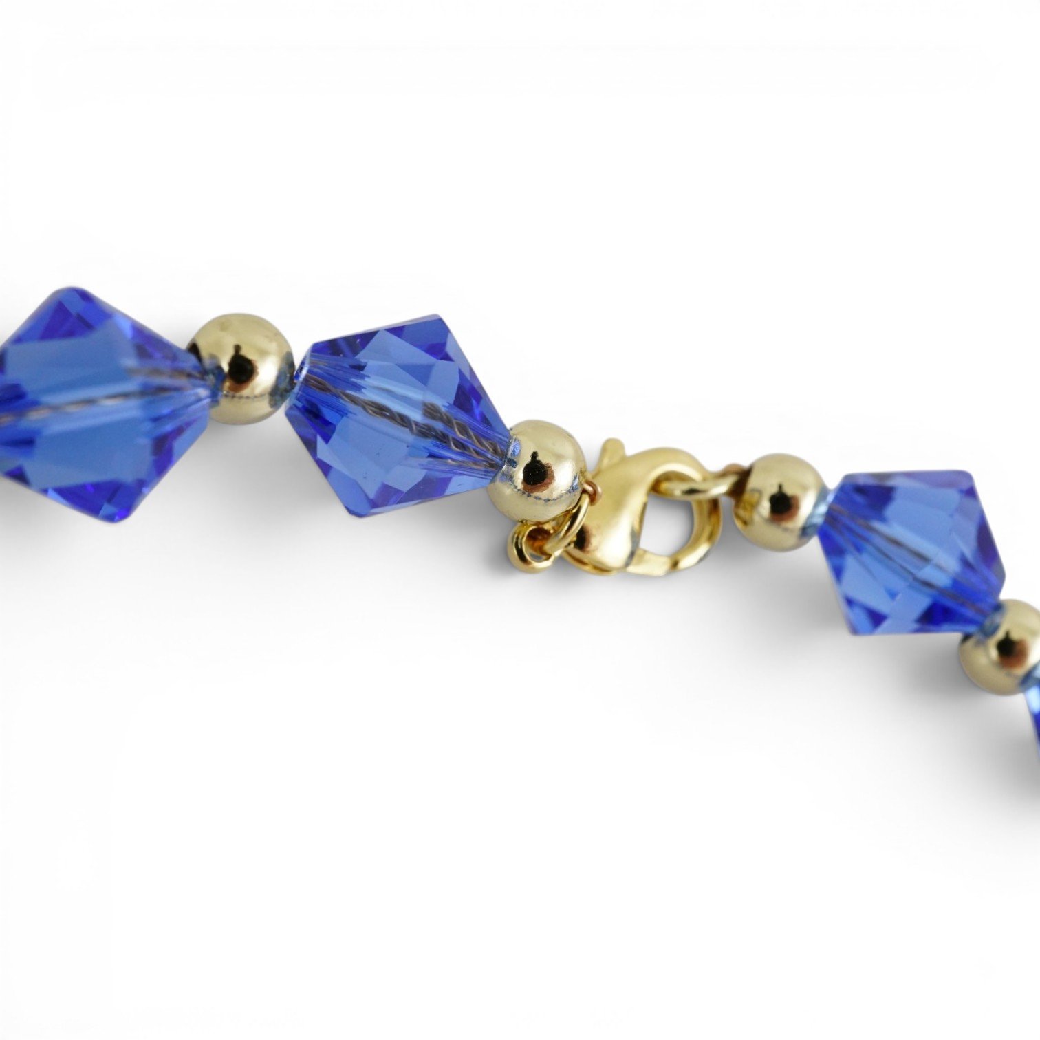 Light Blue Crystal Stones Bracelet - Image 3
