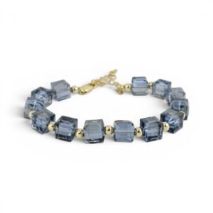 Gray Crystal Stones Bracelet
