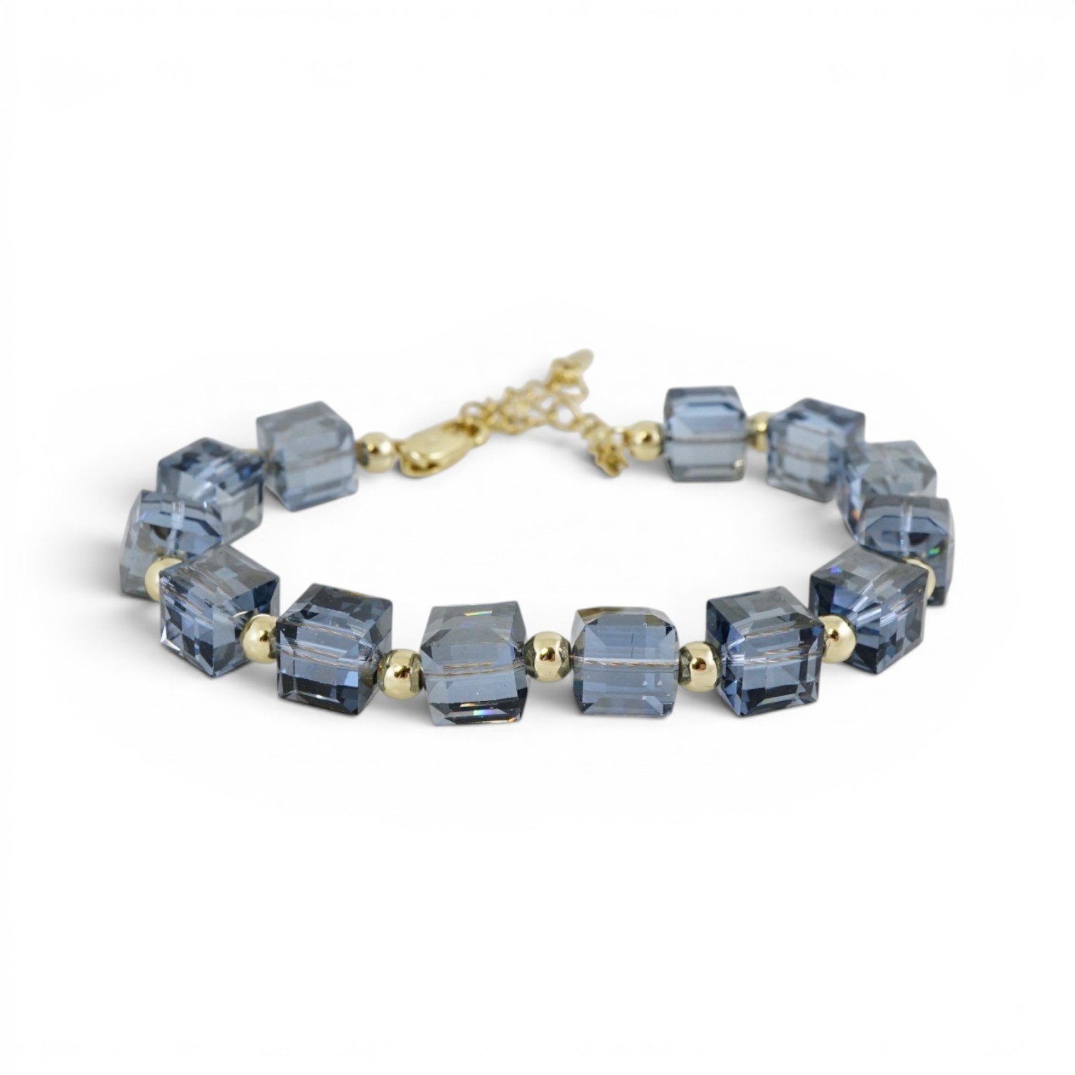 Gray Crystal Stones Bracelet