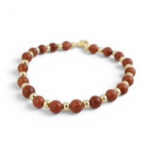 Brown Crystal Stones Bracelet