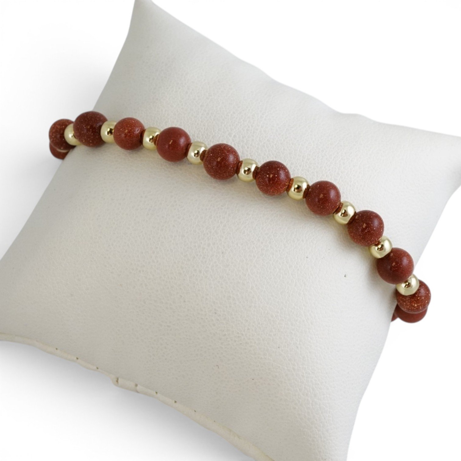 Brown Crystal Stones Bracelet - Image 2