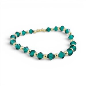 Green Crystal Stones Bracelet